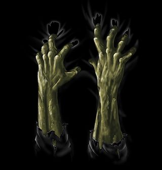 Obrázek 2 produktu Dámské tričko Zombie Ruce