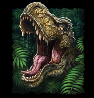 Obrázek 2 produktu Dámské tričko Rozzuřený T-Rex