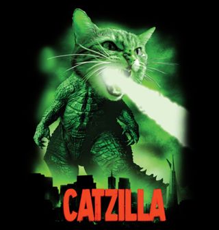 Obrázek 2 produktu Pánské tričko Catzilla Útočí