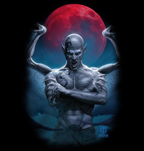 Obrázek produktu Dámské tričko Ďábel Krvavého Měsíce