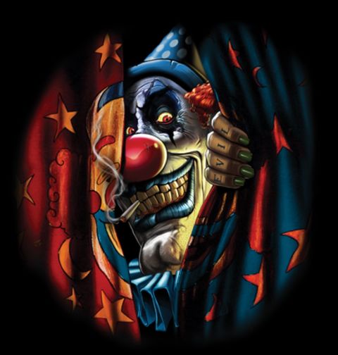 Obrázek produktu Dámské tričko Klaun z cirkusu