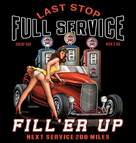 Obrázek produktu Pánské tričko Poslední Zastávka Kompletní Servis Last Stop Full Service