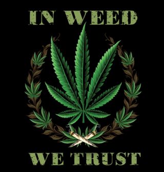 Obrázek 2 produktu Pánské tričko Věříme v trávu, Weed We Trust