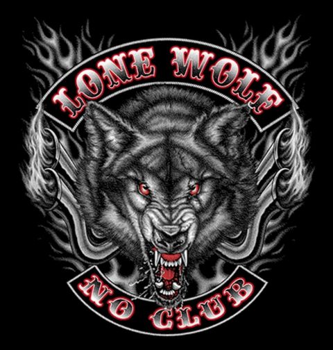 Obrázek produktu Pánské tričko Klub Vlků Samotářů