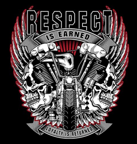 Obrázek produktu Pánské tričko Respekt Je Zasloužený Věrnost se Oplácí