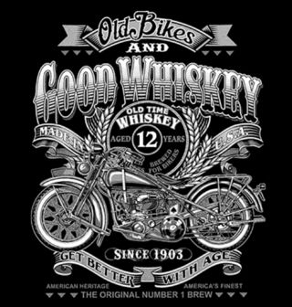 Obrázek 2 produktu Pánské tričko Staré Motorky a Dobré Whisky