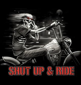 Obrázek 2 produktu Pánské tričko Svobodný Jezdec Shut Up And Ride