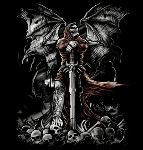 Obrázek produktu Pánské tričko Smrt Sběratel Duší na Bitevním Poli