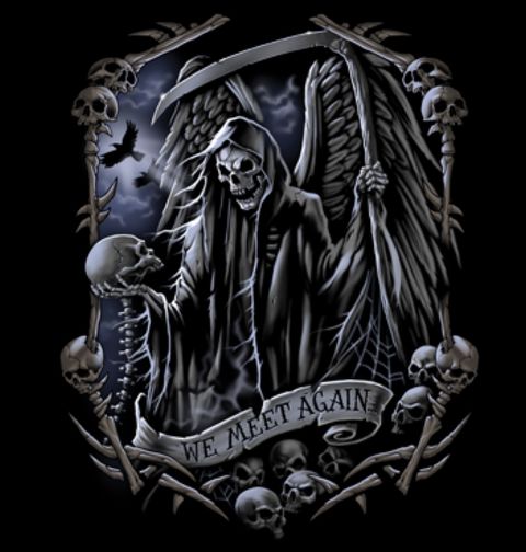 Obrázek produktu Dámské tričko Setkání se Smrtkou