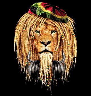 Obrázek 2 produktu Dámské tričko Rasta Reggae Lev