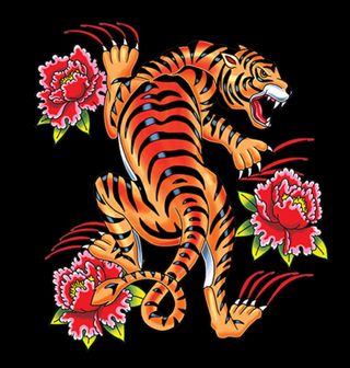 Obrázek 2 produktu Pánské tričko Yakuza Tygr