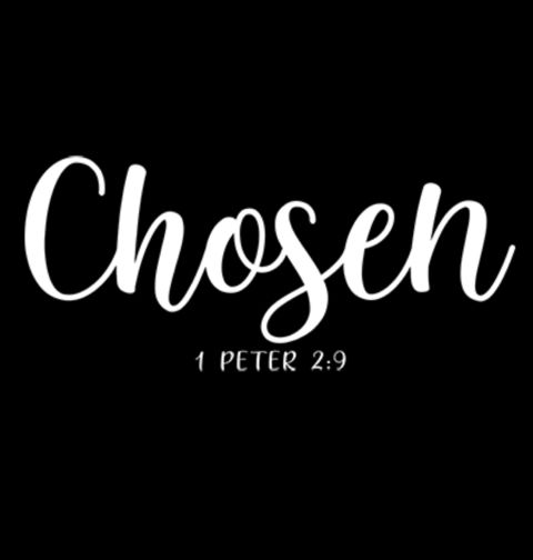 Obrázek produktu Pánské tričko 1 Petr 2:9 Zvolený Chosen