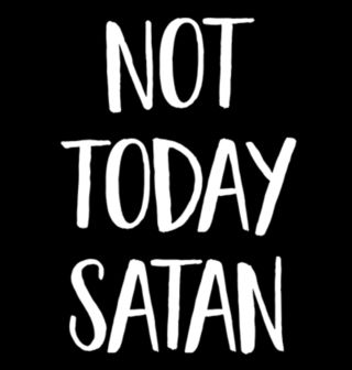 Obrázek 2 produktu Dámské tričko Dnes Ne Satane Not Today Satan