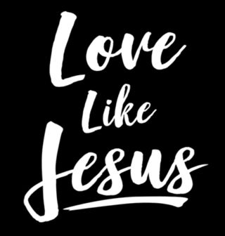 Obrázek 2 produktu Dámské tričko Miluj jako Ježíš Love Like Jesus