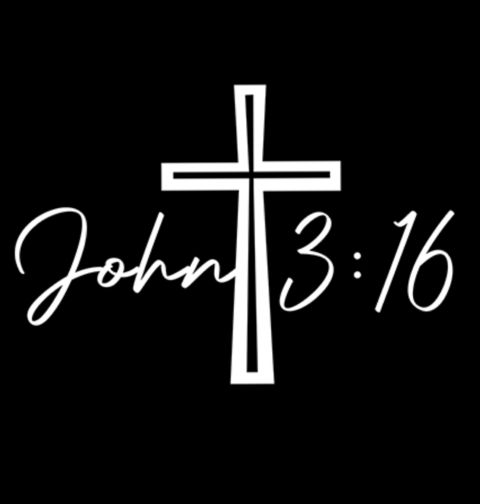 Obrázek produktu Pánské tričko Jan 3:16 Vztah mezi Otcem a Synem Božím