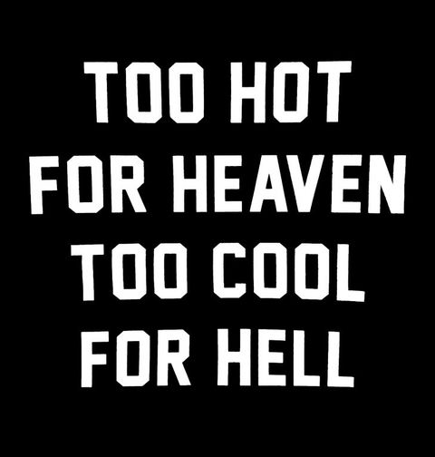 Obrázek produktu Dámské tričko „Moc sexy pro nebe, moc drsný pro peklo“