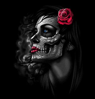 Obrázek 2 produktu Pánské tričko Mrtvá Dívka A Růže