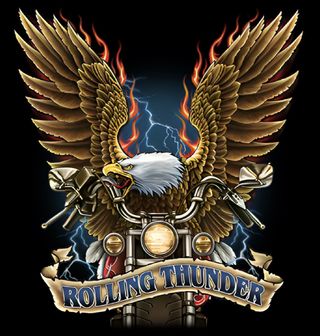 Obrázek 2 produktu Pánské tričko Rolling Thunder Nebezpečná jízda