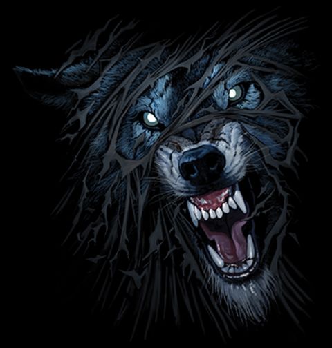 Obrázek produktu Pánské tričko Děsivý Vlk