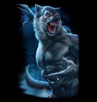 Obrázek 2 produktu Dámské tričko Probuzení Vlkodlaka v Úplňku