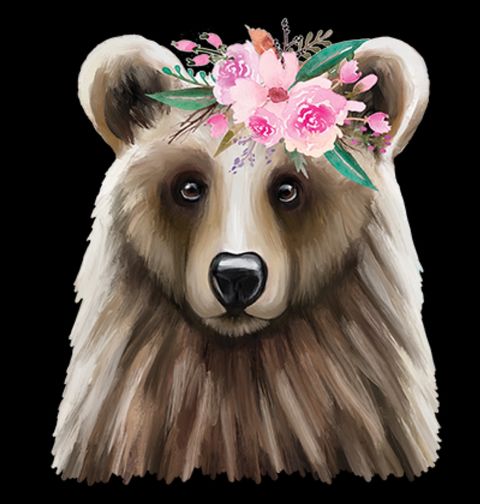 Obrázek produktu Dámské tričko Kamarád Medvěd 