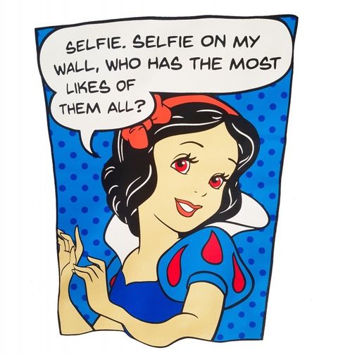 Obrázek produktu Bavlněná taška Selfie Sněhurka