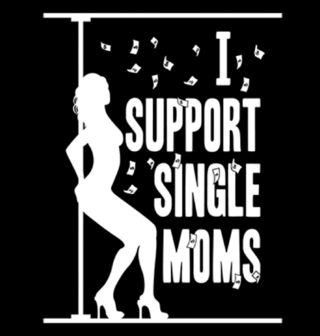 Obrázek 2 produktu Pánské tričko Podporuji Matky Samoživitelky Single Moms