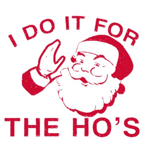 Obrázek produktu Pánské tričko Santa Rozdává Radost Santa Claus For the Ho's