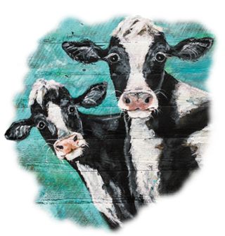 Obrázek 2 produktu Pánské tričko Pohled dvou krav 