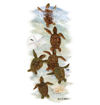 Obrázek 2 produktu Pánské tričko Hejno mořských želv 