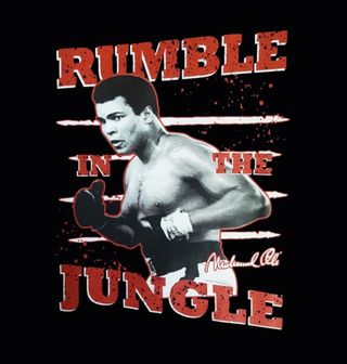 Obrázek 2 produktu Pánské tričko Muhammad Ali "Rumble in the Jungle" (Velikost: M)
