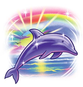 Obrázek 2 produktu Dámské tričko Duhový delfín
