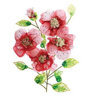 Obrázek 2 produktu Pánské tričko Červené květiny 