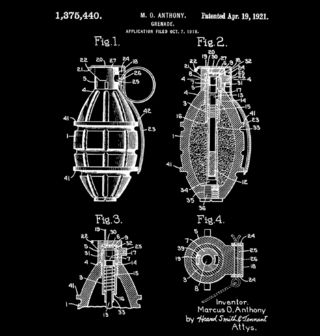 Obrázek 2 produktu Dětské tričko Granát Patent M. O. Anthonyho