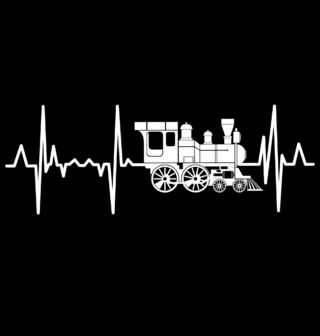 Obrázek 2 produktu Dětské tričko Kardiogram a Lokomotiva