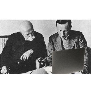 Obrázek 2 produktu Pánské tričko Pátečníci Karel Čapek a prezident T.G. Masaryk (Velikost: 5XL)