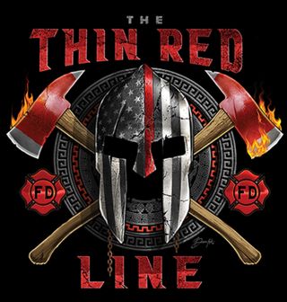 Obrázek 2 produktu Pánské tričko Thin Red Line Spartan Helmet Sparťanská Pýcha
