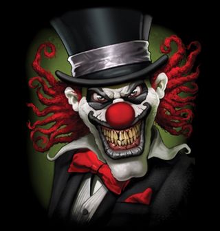 Obrázek 2 produktu Dámské tričko Crazy Clown Šílený Klaun Joker