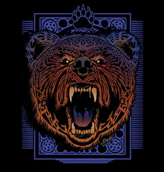 Obrázek 2 produktu Dámské tričko Keltský Medvěd 