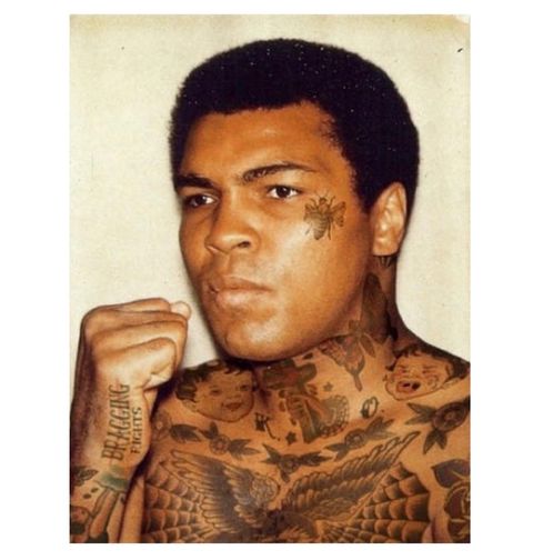 Obrázek produktu Pánské tričko Potetovaný Muhammad Ali