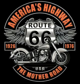 Obrázek 2 produktu Pánské tričko Matka všech silnic Route 66 (Velikost: XXL)