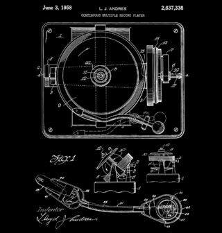 Obrázek 3 produktu Dětské tričko Patent Gramofonu L.J. Andres 