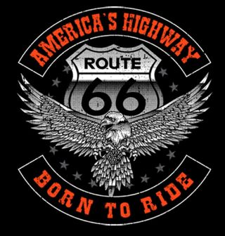 Obrázek 2 produktu Pánská mikina Route 66 Born to ride America's Highway