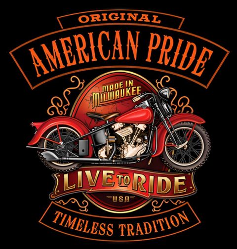 Obrázek produktu Pánské tričko American Pride Made in Milwakee