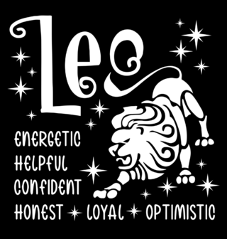 Obrázek 2 produktu Dětské tričko Horoskop Lev Leo