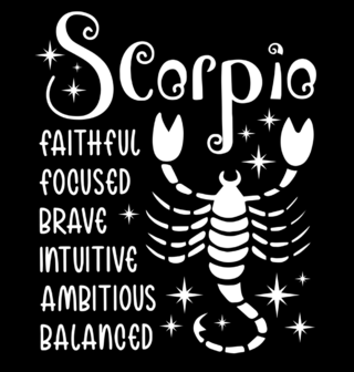 Obrázek 2 produktu Dámské tričko Horoskop Štír Scorpio