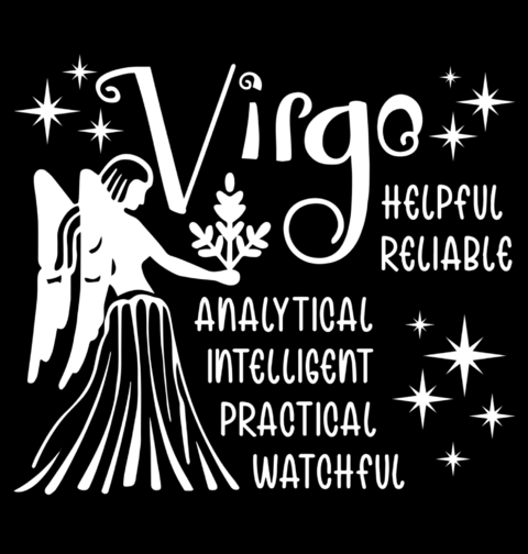 Obrázek produktu Dámské tričko Horoskop Panna Virgo