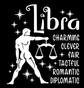 Obrázek 2 produktu Dětské tričko Horoskop Váhy Libra 