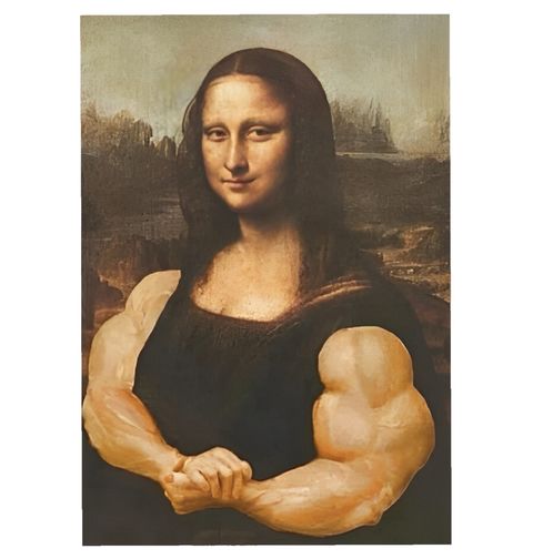 Obrázek produktu Pánské tričko Namakaná Mona Lisa