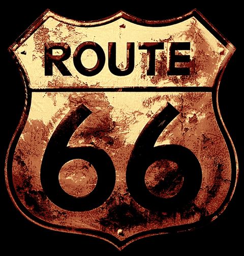 Obrázek produktu Pánské tričko Zrezivělá Značka Route 66